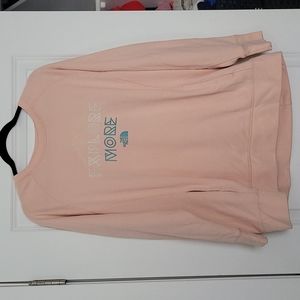 The North face explore more crewneck / hoodie jacket